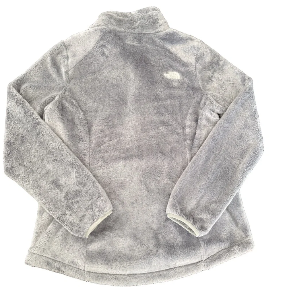 The North Face Osito Fleece Jacket, size large, grey - Picture 2 of 3